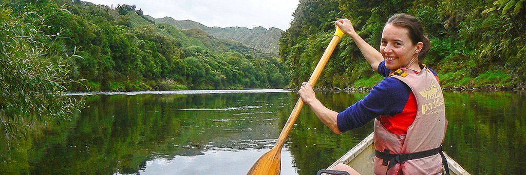 kayak dans le Parc national de Whanganui river