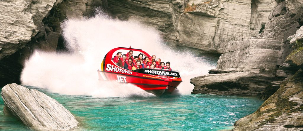 jet boat nouvelle-zélande shotover