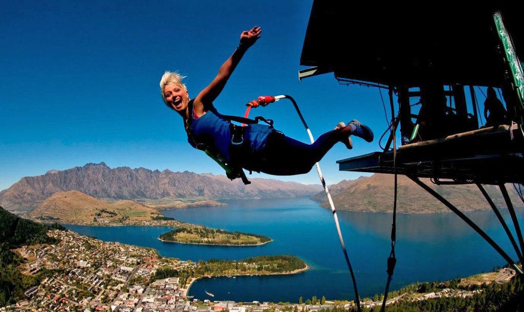 Saut a l'elastique Queenstown
