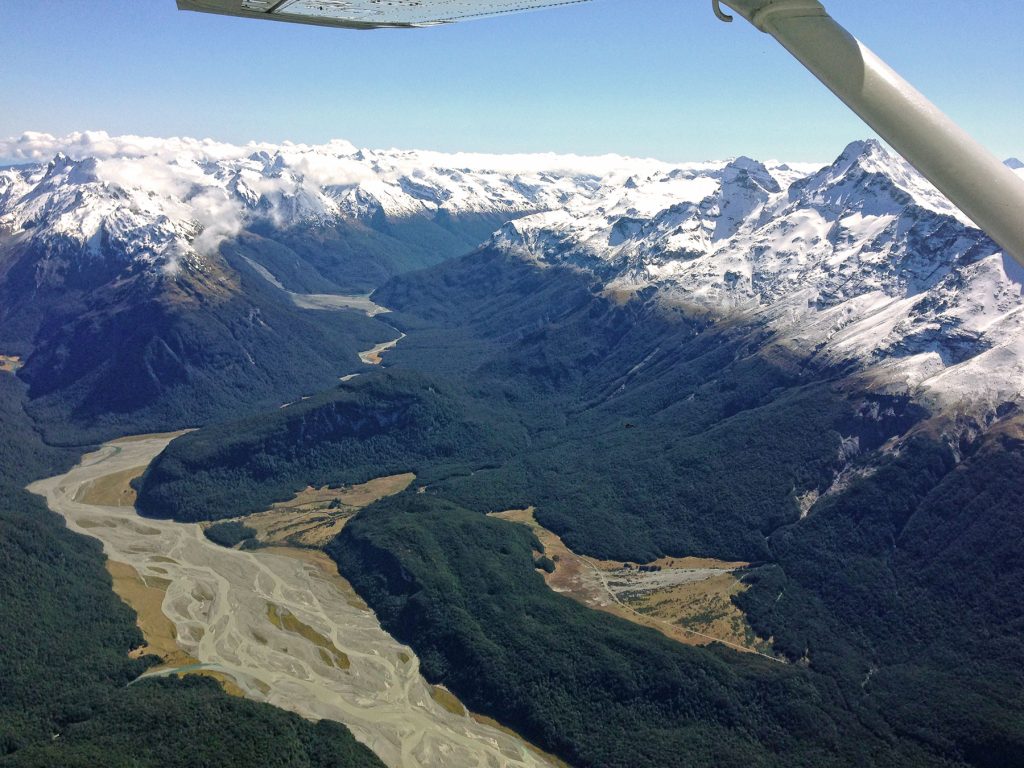 Survol avion wanaka