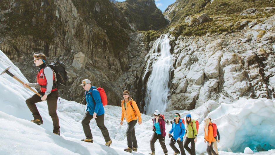 heli rando sur glacier nouvelle-zelande