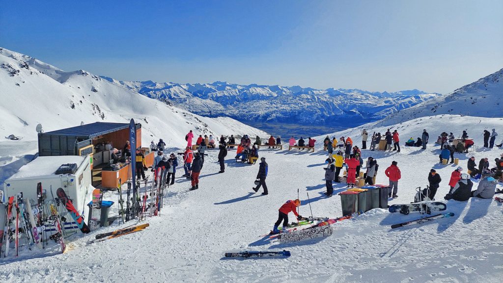 Station Ski Coronet Peak NZ
