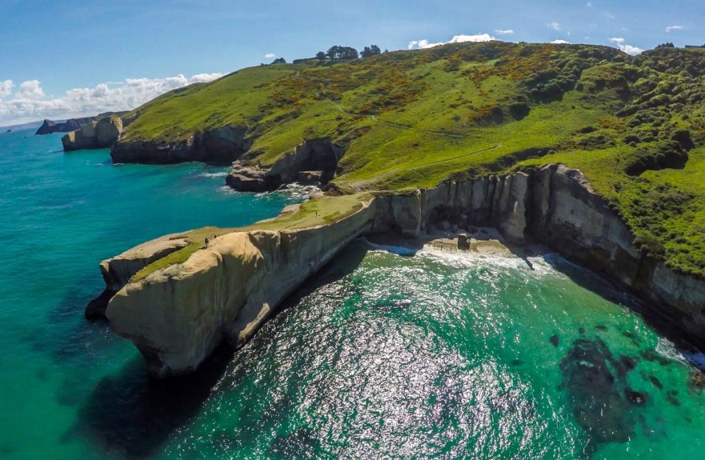 Balade à Tunnel Beach ©Department of Conservation