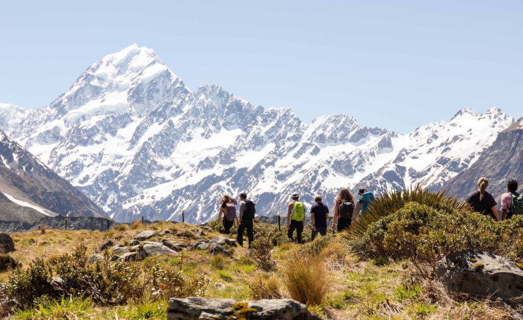 Kea Point Track Mont Cook Nouvelle zelande - © Hermitage Hotel