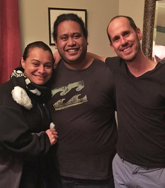 Albert et Liza de passage chez Seb