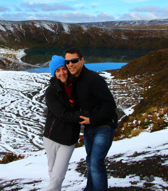 Alexandre et Caroline en voyage de noces