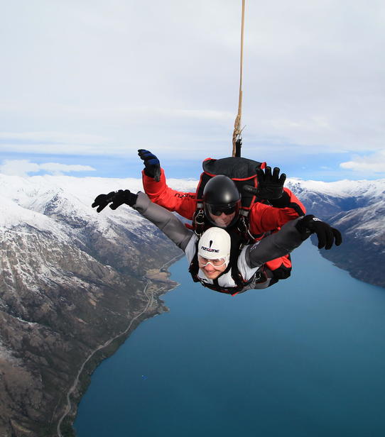 Alexandre fête son anniversaire à Queenstown!