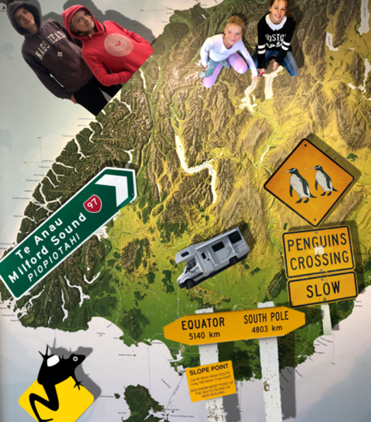 Anthony et sa famille en Nouvelle-Zélande