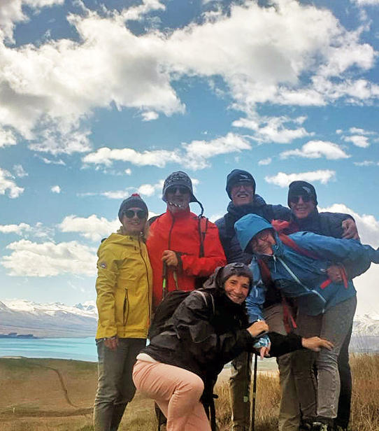 Benat en famille à Tekapo