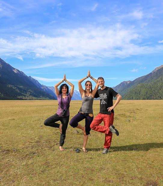 Cédric Morgane et Isabella sur la route des fiords