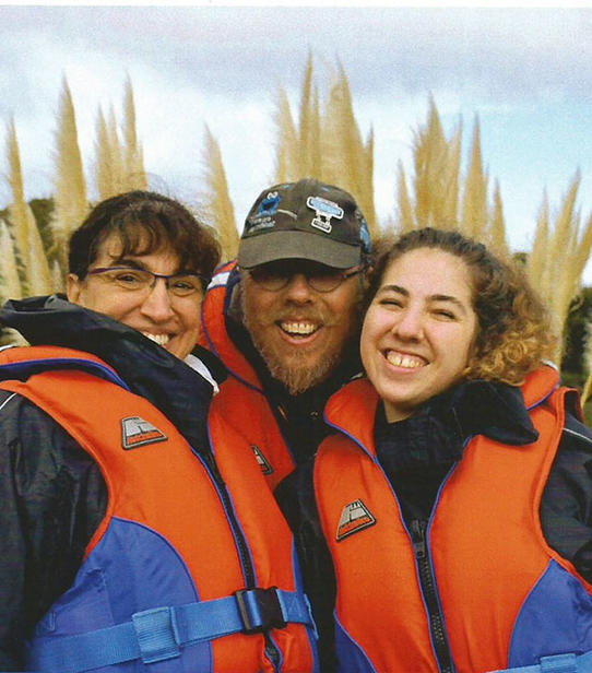 Christiane, Stéphane et Moïra avec Huka Jet
