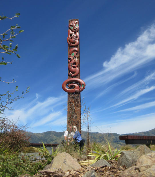 Christophe et Irma à Akaroa