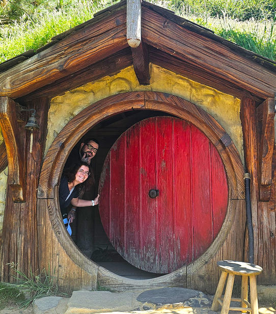 Voyageurs Frogs à Hobbiton