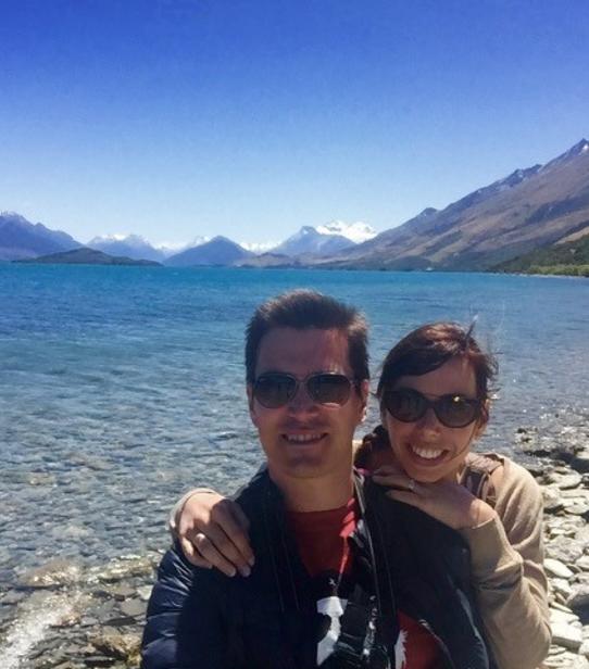 Julie et Renaud à Glenorchy