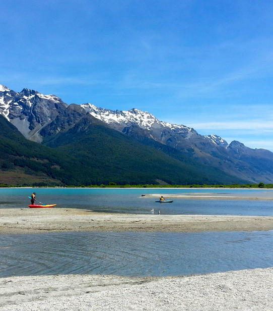 Kayak à Queenstown
