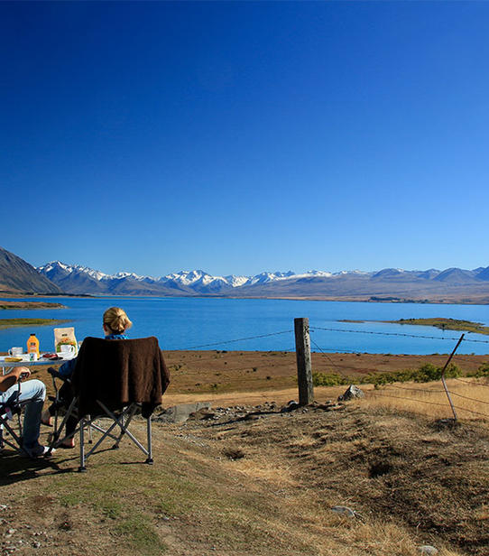 Natacha et Jérémy dans l'île du Sud