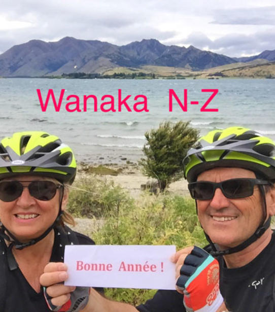 Patrick et Sylvie à Wanaka