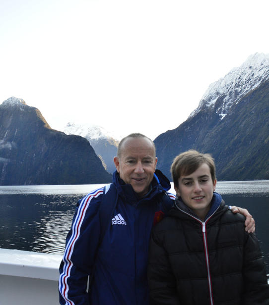 Philippe en famille à Milford