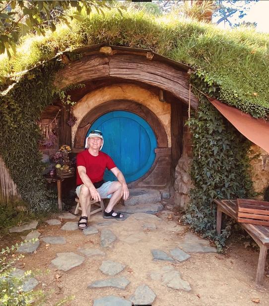 Rejean à Hobbiton