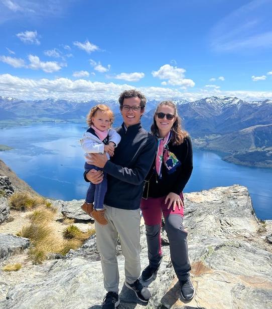 Victoire, Benjamin et Floride à Queenstown