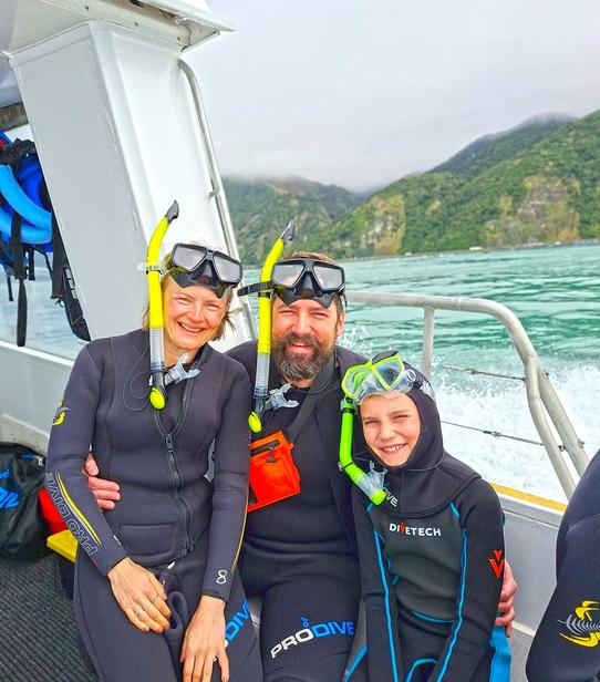 Plongée Nouvelle-Zélande