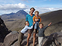 Voyage famille Tongariro Voyage famille Tongariro