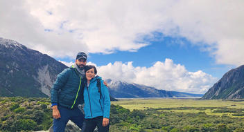 Arnaud voyage de noce nouvelle zelande