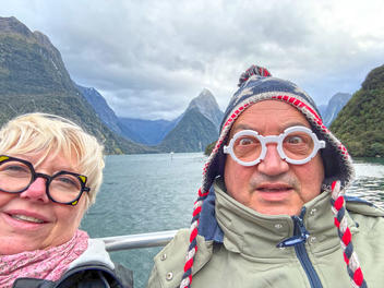 Voyageur en Nouvelle-Zélande Milford