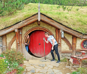 Clients Frogs à Hobbiton