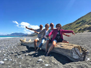 Nicole cote ouest ile sud Nouvelle zelande