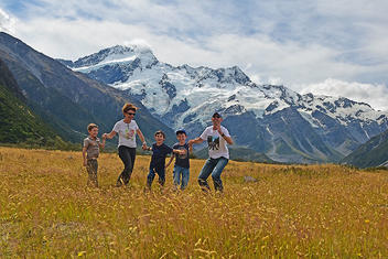 Sandrine alpes neo zelandaises
